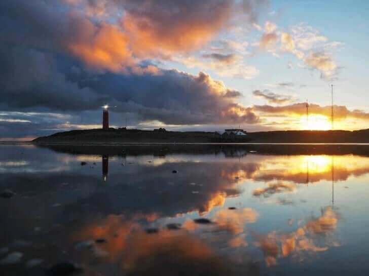 Texel bij windstilte